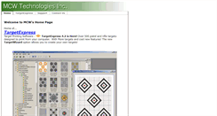 Desktop Screenshot of mcw-tech.com